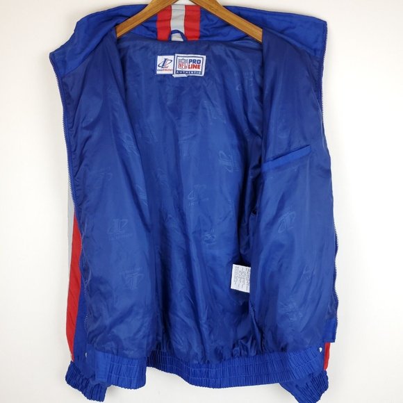 Vintage New England Patriots NFL Pro Line Windbreaker by Logo Athletic - Picture 6 of 10
